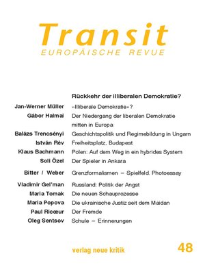 cover image of Transit 48. Europäische Revue